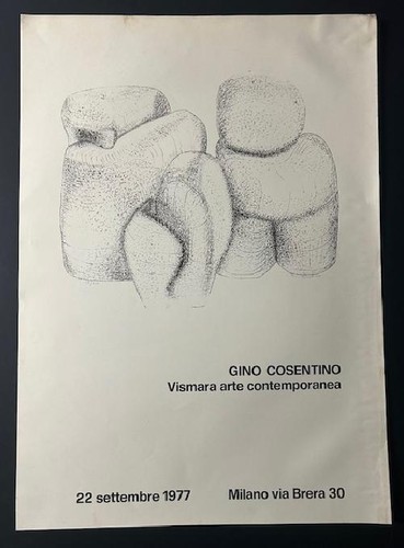 Cosentino gino signed - ,, poster