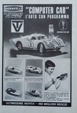 Pubblicità Advertising Italian Clipping 1970 BARAVELLI Computer Car giocattolo
