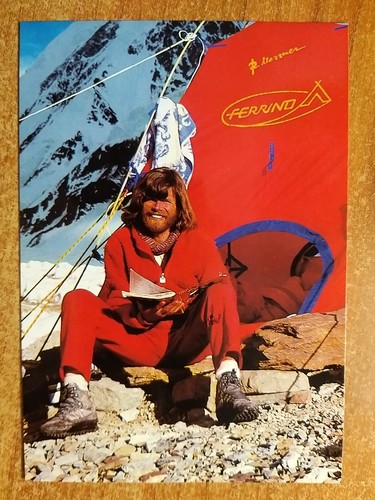 Reinhold messner autografo - messner,