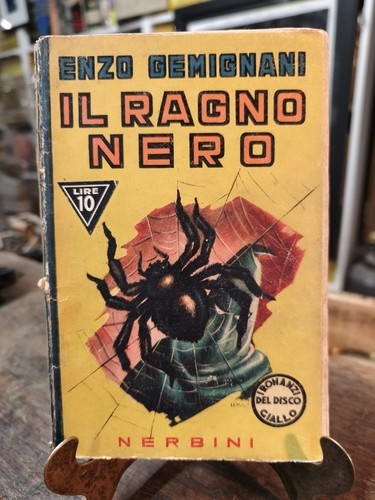 Enzo geminiani ragno - il, nero