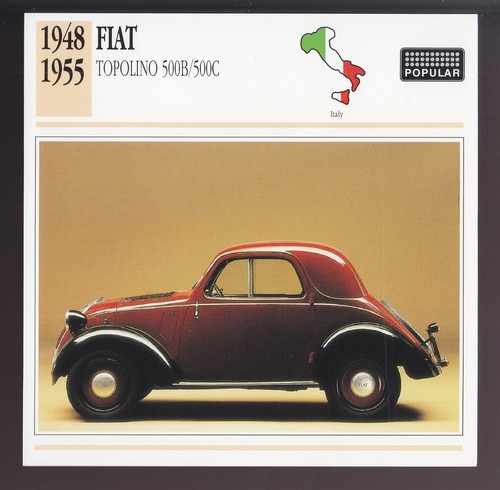 1948 1955 fiat topolino - 1948-1955,
