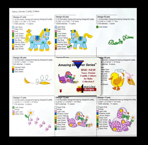 Carta disegni ricamo cuddly - carta,
