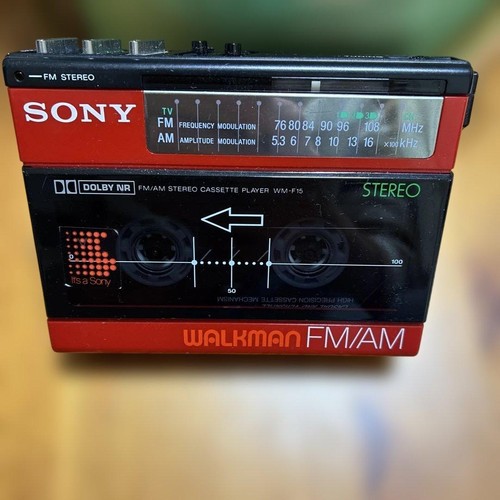 Sony walkman f15 rosso - wm-f15,