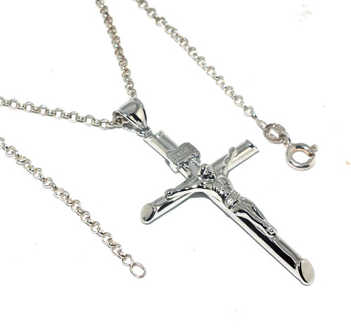 Crocifisso argento - crocifisso,