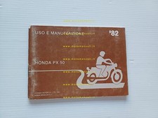 Honda PX 50 1982 manuale uso manutenzione libretto istruzioni originale ITALIANO