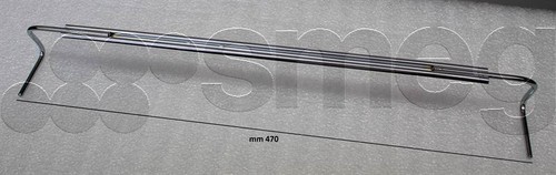 Asta inox 470mm per - , balconcino