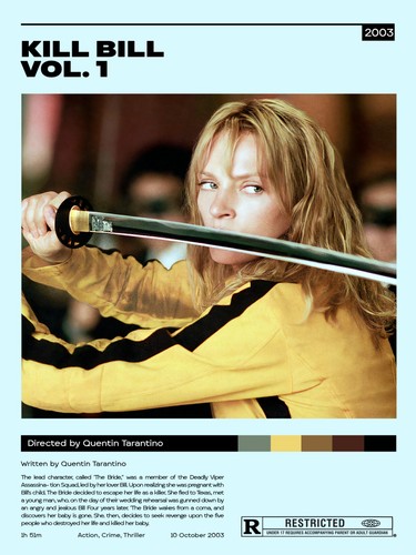 Kill bill vol minimalist - kill, 1