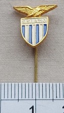 DISTINTIVO SMALTATO SPILLA  S. S  LAZIO PINS CALCIO