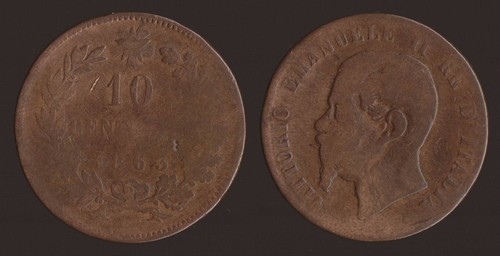 Centesimi 1863 parigi - 1863,