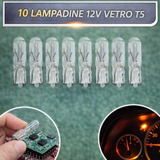 10 LAMPADINE 12V CON ZOCCOLO