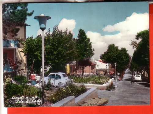 Cartolina cingoli acqu - cartolina,