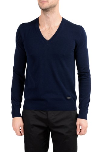 Burberry maglione uomo blu