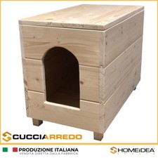 CucciArredo - CUCCIA IN LEGNO PER CANI E GATTI, D'ARREDO PER ESTERNO E INTERNO