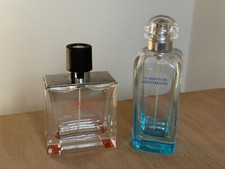 2 Bottiglie Hermes 100 ml vuote senza scatola