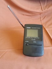 Televisore Mini TV Portatile CASIO TV470 Modernariato VINTAGE Epoca NON FUNZIONA