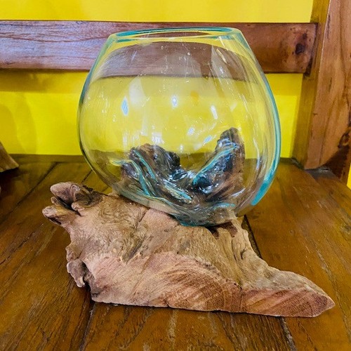 Vaso etnico vetro - , fuso