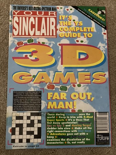 Your sinclair magazine issue - your,
