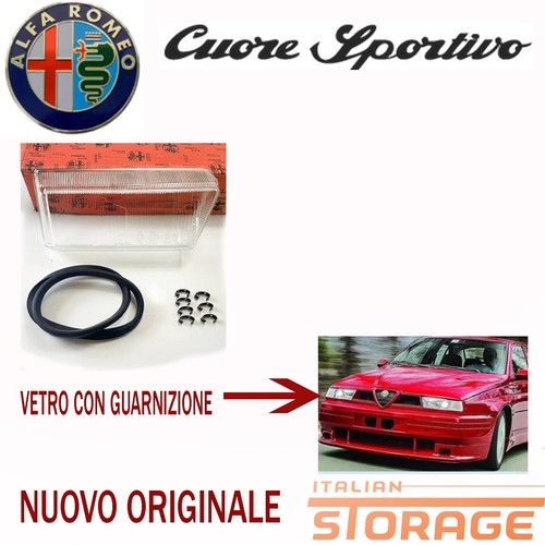 Alfa 155 vetro faro anteriore - alfa,