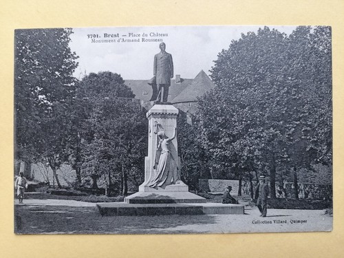 Cpa brest place du - place,