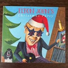 ELTON JOHN'S CHRISTMAS PARTY (CD)  2005!!!  RARE!!!  OTIS REDDING + OUTKAST + U2