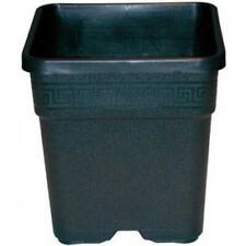 VASO QUADRATO IN PLASTICA PIU' RESISTENTE 28.5X28.5X28.4 - 14 L - NERO
