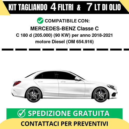 Tagliando per mercedes benz - tagliando,
