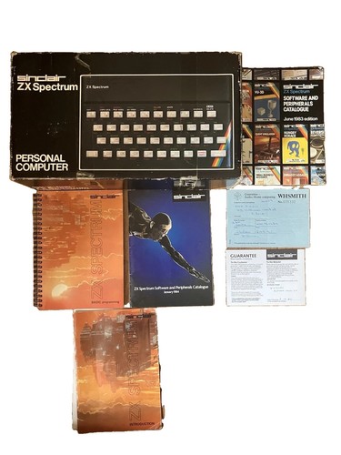Sinclair spectrum 48k boxed - sinclair,