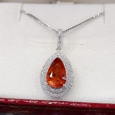 Ciondolo in oro bianco 18