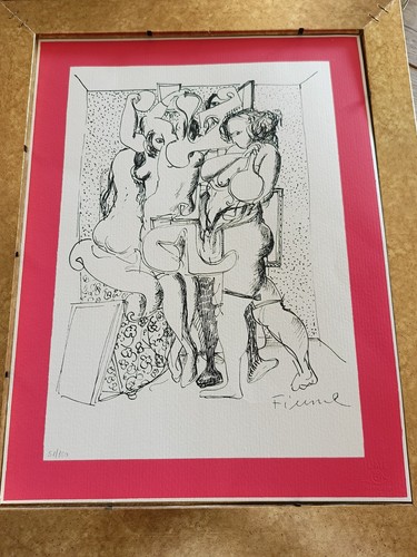 Serigrafia salvatore fiume le - serigrafia, "le