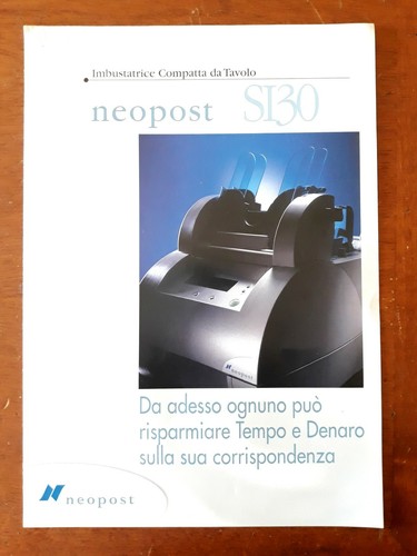 Depliant vintage pubblicitario - depliant,