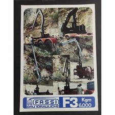 Depliant Camion - Gru Idrauliche Fassi - F3 6.000 Kgm