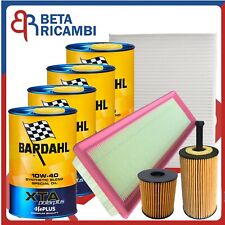 Kit Tagliando Citroen C3 I C2 1.1 Benzina 1.4 BiFuel Filtri 4 Olio 10W40 Bardahl