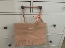 busta shopping bag miu miu35x26x14