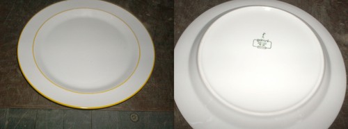 Lotto piatti piani ceramica - piatti,