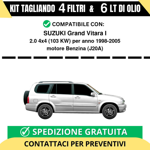 Tagliando per suzuki - per, grand