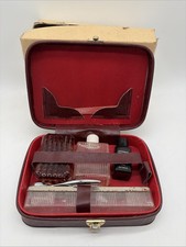 Trousse Toilette Cuir Vintage