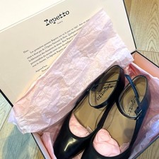 Decolte Repetto in pelle nera