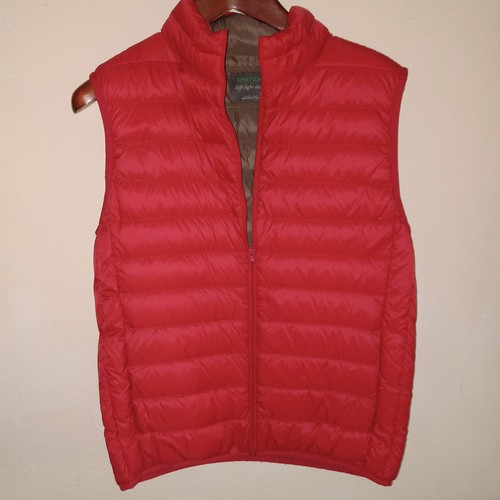 Benneton gilet piumino morbido - gilet,