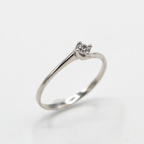 Anello oro bianco kt - anello, a