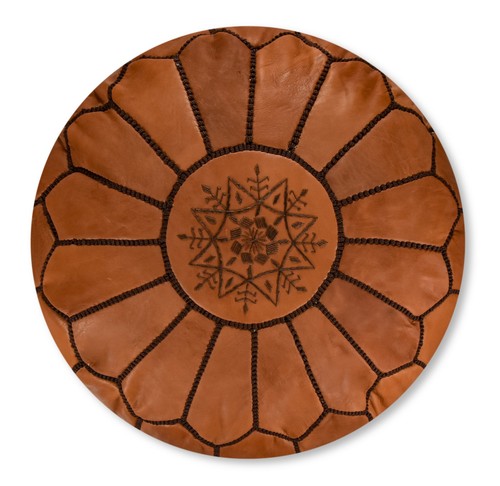 Pouf marocchino pelle - marocchino,