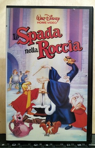 Vhs walt disney spada nella - disney, la