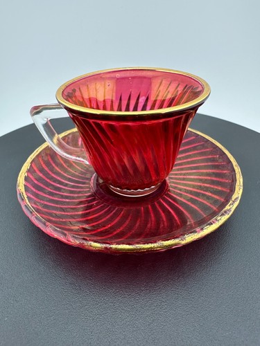 Tazza piattino vintage - tazza,