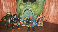masters of the universe motu lotto lot job vintage action figure , no castle. L2