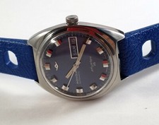 '70 - TOP!!! MONDIA AUTOMATIC SKYSTAR 25 DA UOMO - CON CINTURINO TROPIC SPORT!