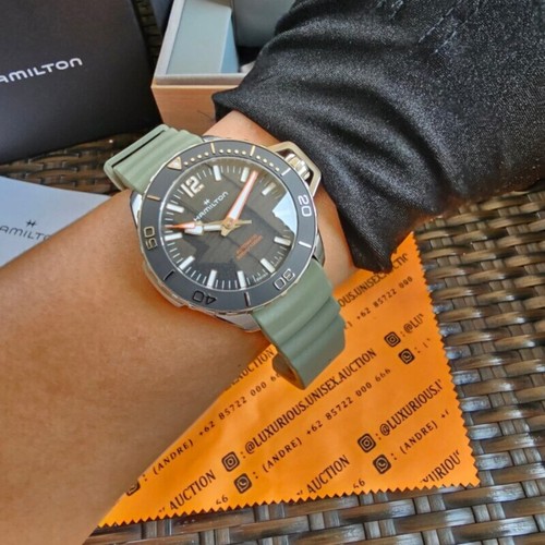 Hamilton khaki navy frogman - navy,