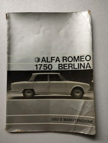 Uso manutenzione alfa romeo - alfa,