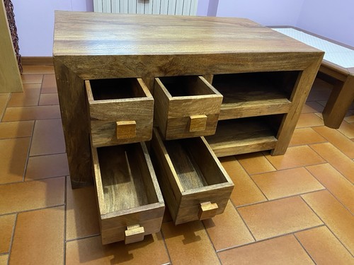 Mobile porta etnico legno - mobile,
