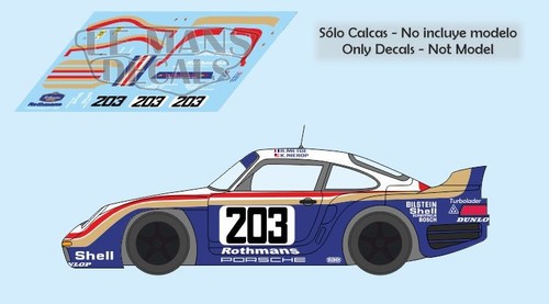 Decals porsche 961 mans - le,