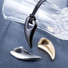 Collana Denti di Lupo Acciaio