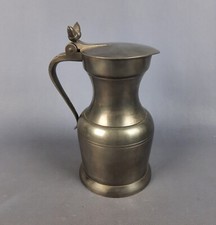 Caraffa peltro francese con